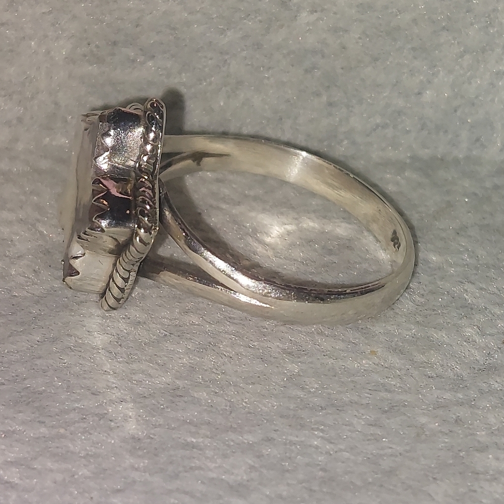 Wild Horse Jasper Star Shaped Ring - Picture 4 of 9
